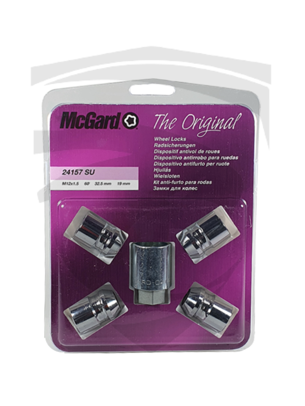 Antifurto McGard para Roda 24157SU (GM | Chrysler | Dodge | Fiat Freemont | Ford | Honda | Jeep | Troller | Volvo)