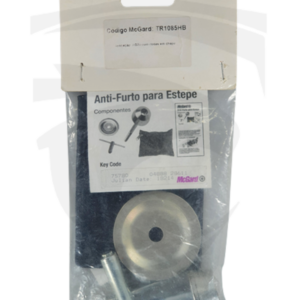 Antifurto McGard para Estepe Hyundai HB20 Roda em Chapa de Ferro (até 2016) ou Manopla Azul (2017 a 2019)