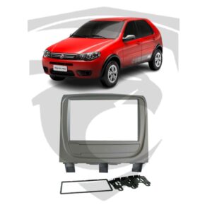 Moldura Fiat Palio Way (2014 a 2018) Prata 7" Fiamon