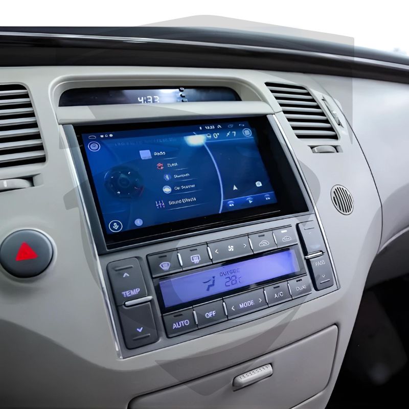 Moldura Hyundai Azera (2006 a 2011) Preta 7" Fiamon - Imagem 3