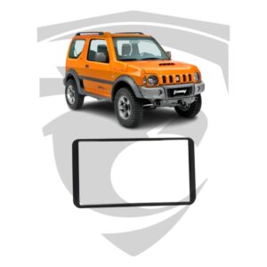 Moldura Suzuki Jimny / Jimny Sierra Preta 7" Padrão Japonês Fiamon