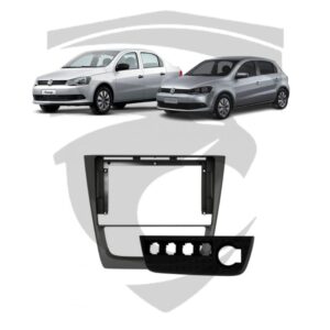 Moldura VW Gol G6 / Saveiro / Voyage Grafite 9″ Fiamon