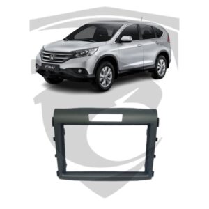 Moldura Honda CRV (2012 a 2016) Preta 7" Fiamon