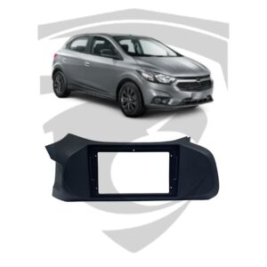 Moldura GM Onix (2012 a 2019) / Onix Joy (a partir 2019) Preta 9" Fiamon