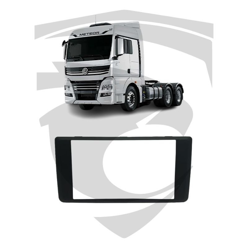 Moldura VW Meteor (a partir de 2022) Preta 7" Fiamon