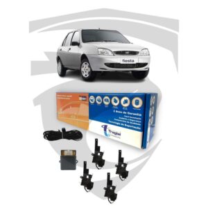 Kit Trava Elétrica Dedicada Ford Fiesta Street 4 Portas FD4MN Tragial