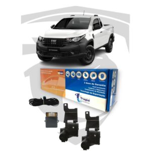Kit Trava Elétrica Dedicada Fiat Strada (a partir de 2021) 2 Portas FTS2MN Tragial