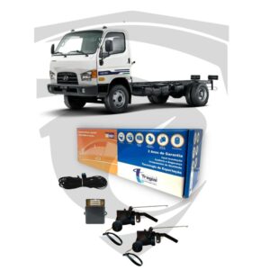 Kit Trava Elétrica Dedicada Hyundai HD80 12V 2 Portas THDMN Tragial