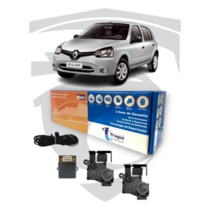 Kit Trava Elétrica Dedicada Renault Clio 2 Portas TRC2MN Tragial