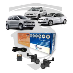 Kit Trava Elétrica VW Novo Fox / Saveiro G5 e G6/ Gol G6 2 Portas TW2FMN Tragial