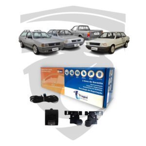 Kit Trava Elétrica Dedicada VW Gol / Parati / Saveiro / Voyage G1 2 Portas TW2GQ Tragial