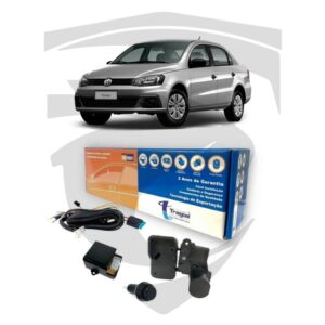 Kit Abertura de Porta Malas VW Voyage G7 APMV c/ Botão Original Tragial