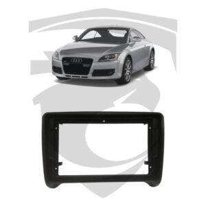 Moldura Audi TT (2006 a 2014) Preta 9" Fiamon