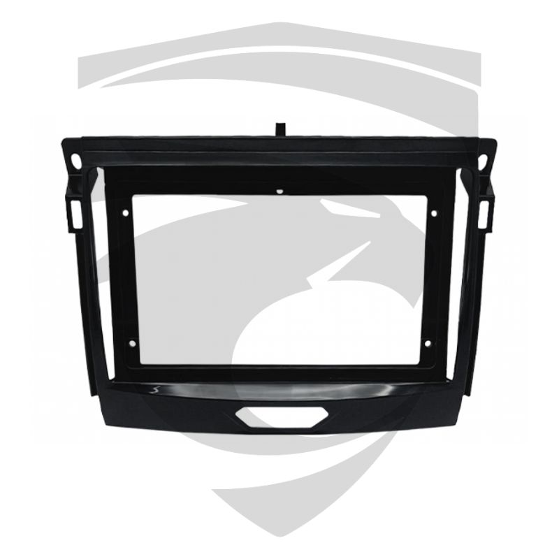 Moldura Ford Ranger (2022 a 2023) Preta 9" Fiamon - Imagem 2