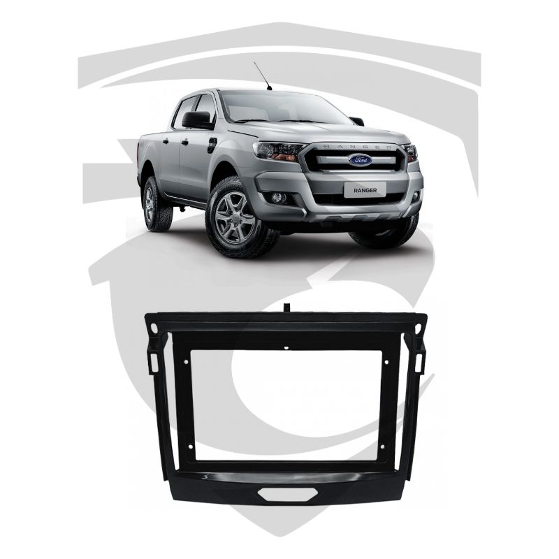 Moldura Ford Ranger (2022 a 2023) Preta 9" Fiamon