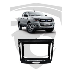 Moldura Ford Ranger (2022 a 2023) Black Piano 9" Fiamon