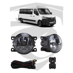 Kit Farol de Milha Renault Master (A partir de 2022) Shocklight