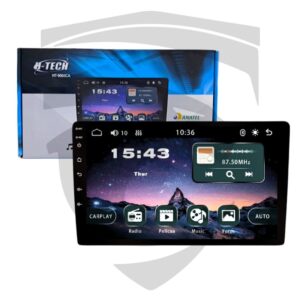 Multimídia 9" MP5 HT-9000CA com Bluetooth | Espelhamento | Apple Carplay e Android Auto H-Tech