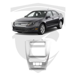 Moldura Ford Fusion (2009 a 2012) Prata 7" Expex