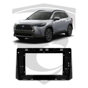 Moldura Toyota Corolla Cross (a partir de 2020) Black Piano 10" Expex