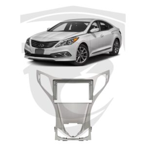 Moldura Hyundai Azera (A partir de 2012) Prata 9" Expex