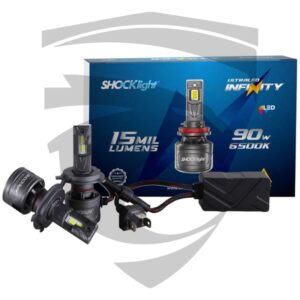 Ultra LED Infinity H4 15000LM 6500K 90W 12V/24V Shocklight