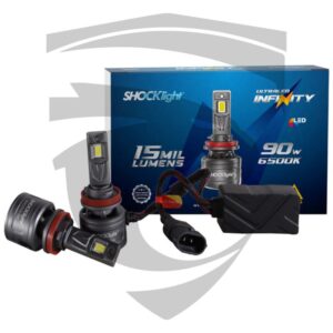 Ultra LED Infinity H8 / H9 / H11 / H16-2 15000LM 6500K 90W 12V/24V Shocklight