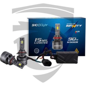 Ultra LED Infinity 9005 HB3 15000LM 6500K 90W 12V/24V Shocklight