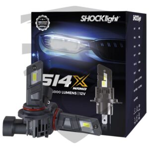 Ultra LED Nano S14X 9005 HB3 5000LM 6500K 22W 12V Shocklight