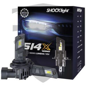 Ultra LED Nano S14X 9006 HB4 5000LM 6500K 22W 12V Shocklight