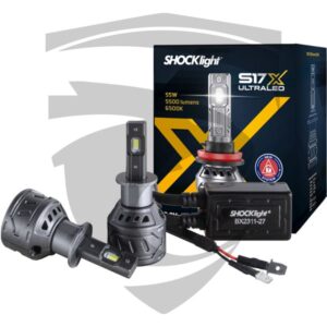 Ultra LED S17X H3 5500LM 6500K 55W 12V Shocklight