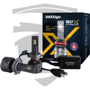 Ultra LED S17X H7 5500LM 6500K 55W 12V Shocklight