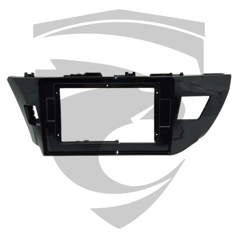 Moldura Toyota Corolla (2014 a 2017) Black Piano 10" Fiamon - Imagem 2