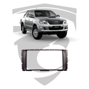 Moldura Toyota Hilux (2012 a 2016) Preto Fosco 7" Expex