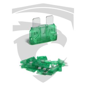 Pacote de Fusíveis Lâmina Médio 30A Technoise