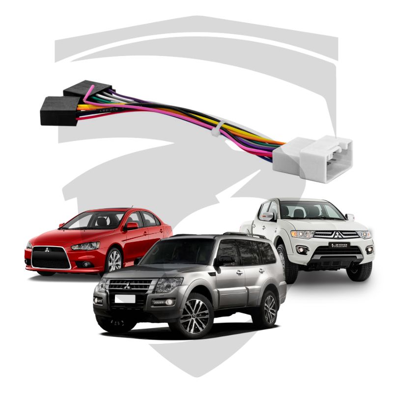 Chicote de Alimentação 16 Vias Mitsubishi Lancer, Pajero, Triton Expex