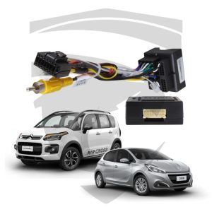 Chicote CAN Específico p/ Som Automotivo Peugeot e Citroen C3, C4 e Aircross Expex