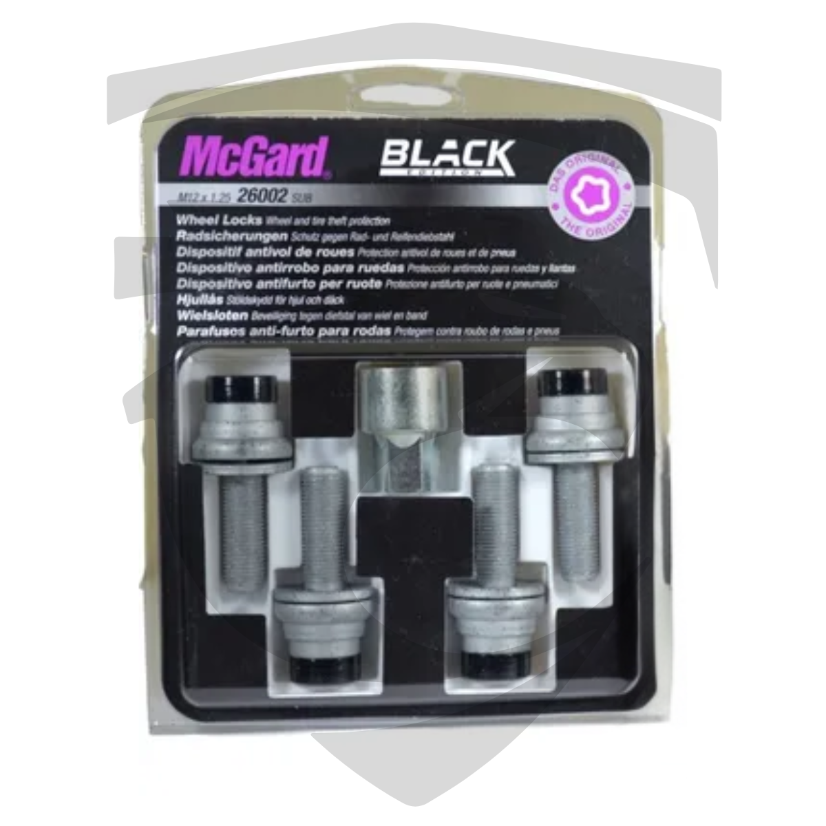 Antifurto McGard para Roda Black Edition 26002SUB (Citroen | Peugeot)