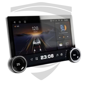 Multimídia 10" Android c/ botão HT-9530CA com Apple Carplay e Android Auto sem fio | 2GB RAM | 32GB de Memória H-Tech