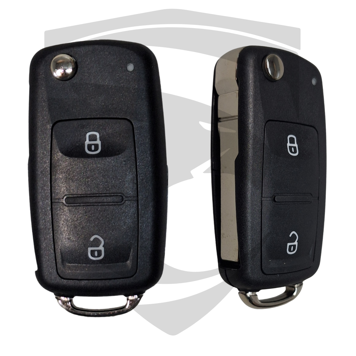 Chave Canivete Completa VW G6 2 Botões (433MHZ Completa) - Imagem 2