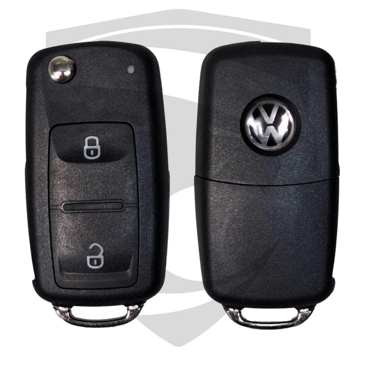 Chave Canivete Completa VW G6 2 Botões (433MHZ Completa)