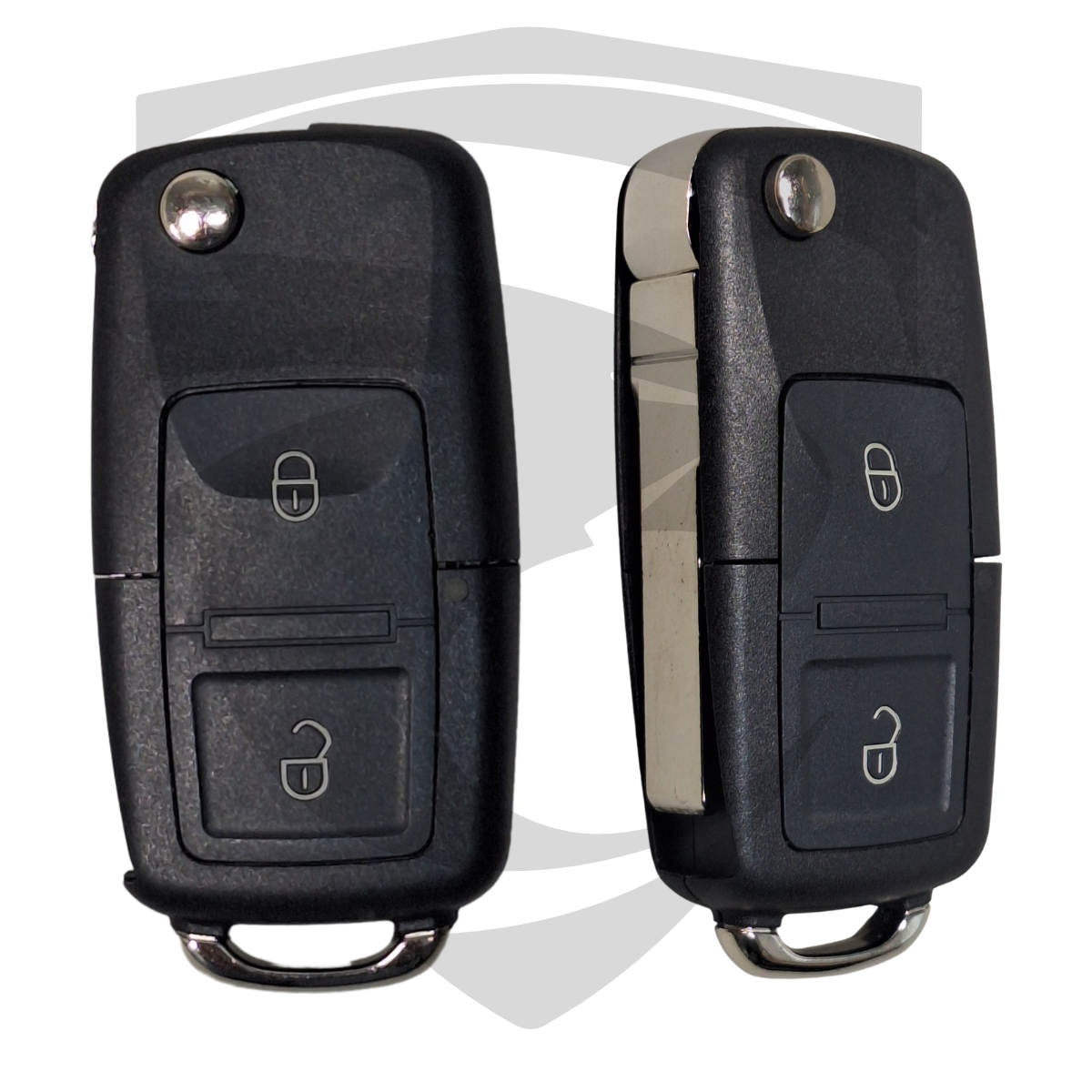 Chave Canivete Completa VW G5 2 Botões (433MHZ Completa) - Imagem 2