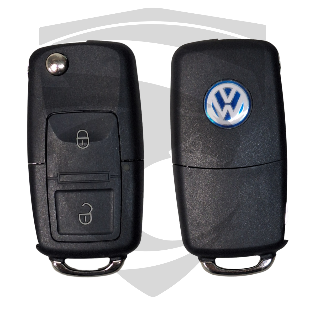 Chave Canivete Completa VW G5 2 Botões (433MHZ Completa)