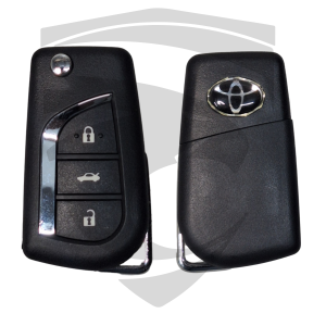 Chave Canivete Oca Toyota Corolla 2014 a 2018 3 Botões