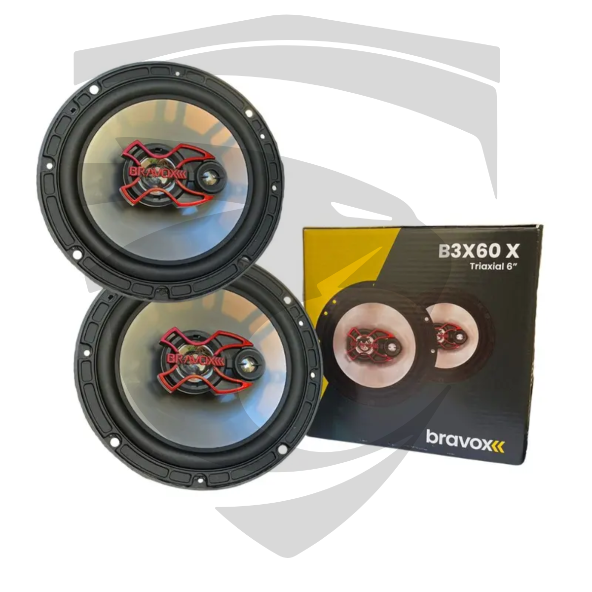 Alto Falante Triaxial 6" 50W B3X60 Bravox