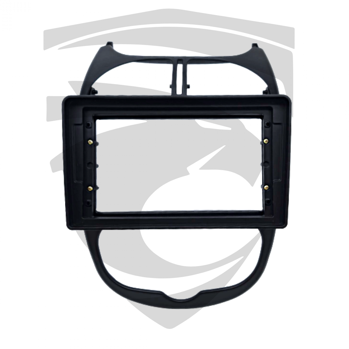 Moldura Peugeot 206 2001/2010 Preta 9" Fiamon