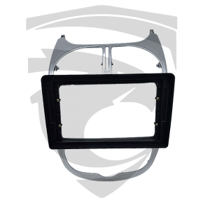Moldura Peugeot 206 2001/2010 Prata 9" Fiamon