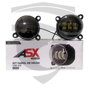 Kit Farol de Milha LED Embutido com Projetor Família VW ASX