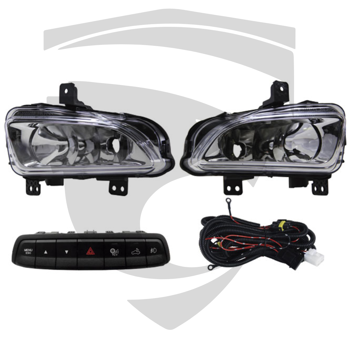 Kit Farol de Milha Fiat Strada (a partir de 2020) Shocklight - Imagem 2