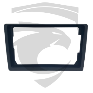 Moldura Adaptadora Redutora de 10" para 9" Preta Fiamon